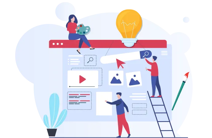 Custom website design and development Services