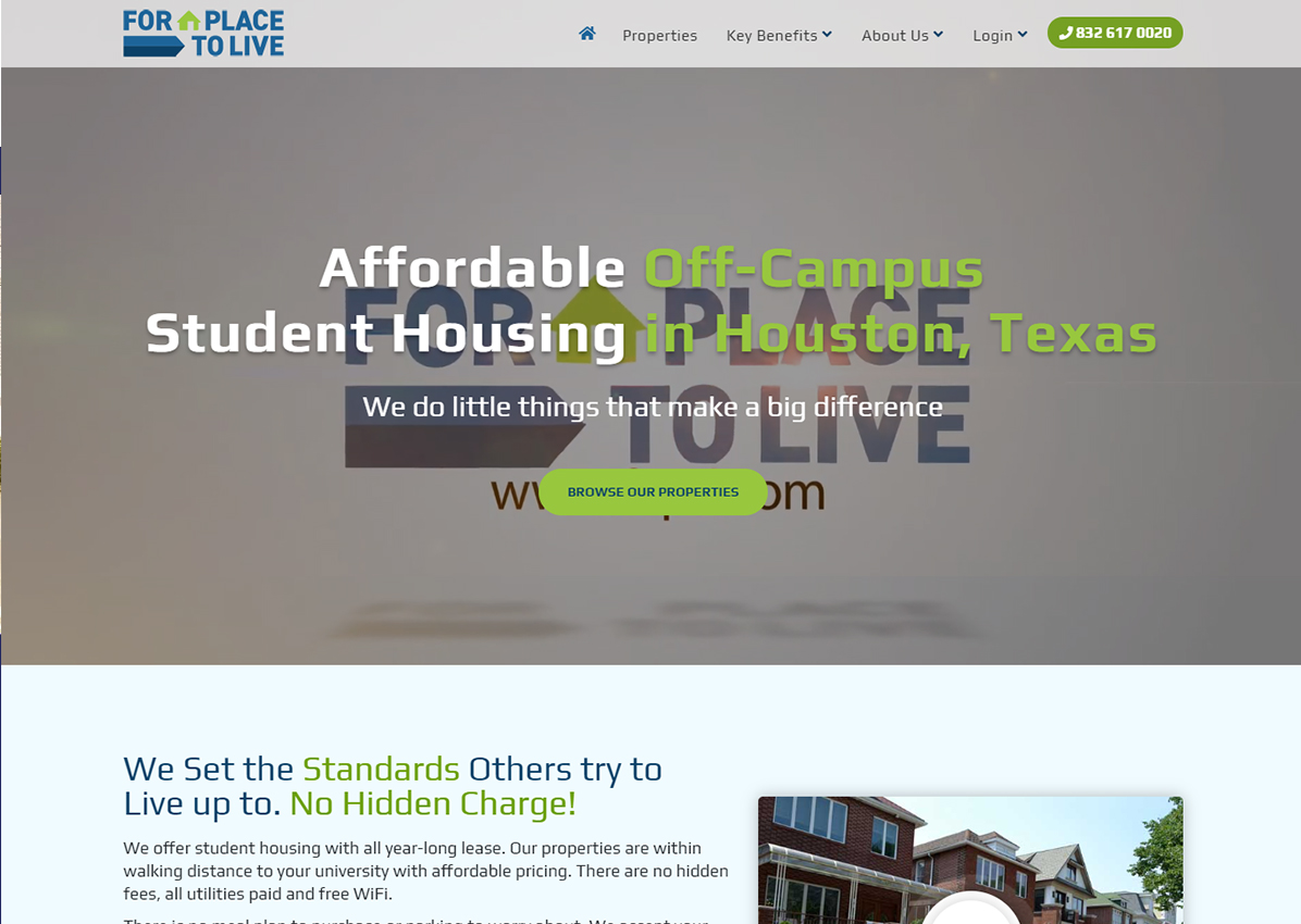 For a Place to Live